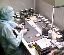Data recovery cleanroom